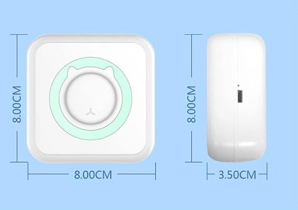 Mini Impresora Térmica Portátil | Sin Tinta y con Bluetooth