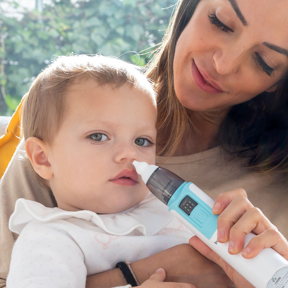 Aspirador Nasal Eléctrico Bebé | Respiración Libre y Suave 24/7