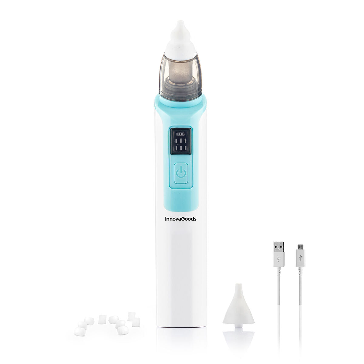 Aspirador Nasal Eléctrico Bebé | Respiración Libre y Suave 24/7